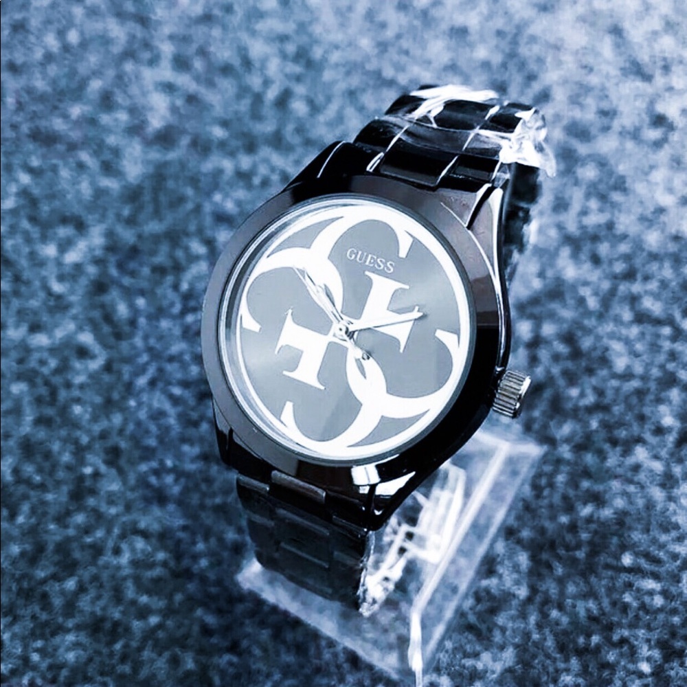 Womens Black Guess Watch